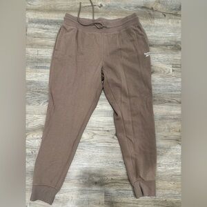 Brown Rebook Sweatpants XL